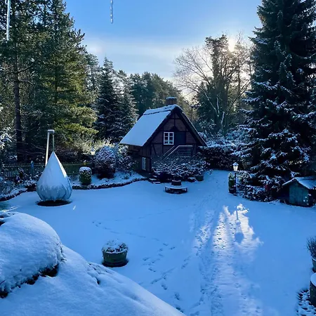 Ferienhaus Unter Reet Im Heidedorf Sankt Dionys Bei Lueneburg Buitenkant foto